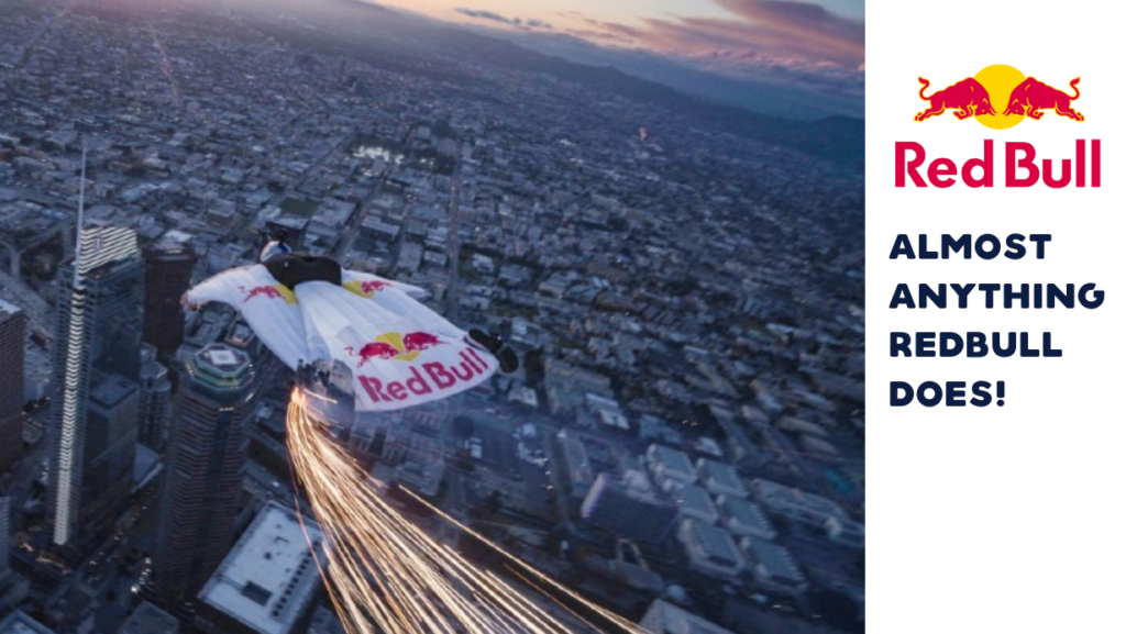 Red Bull space jump as a PR stunt